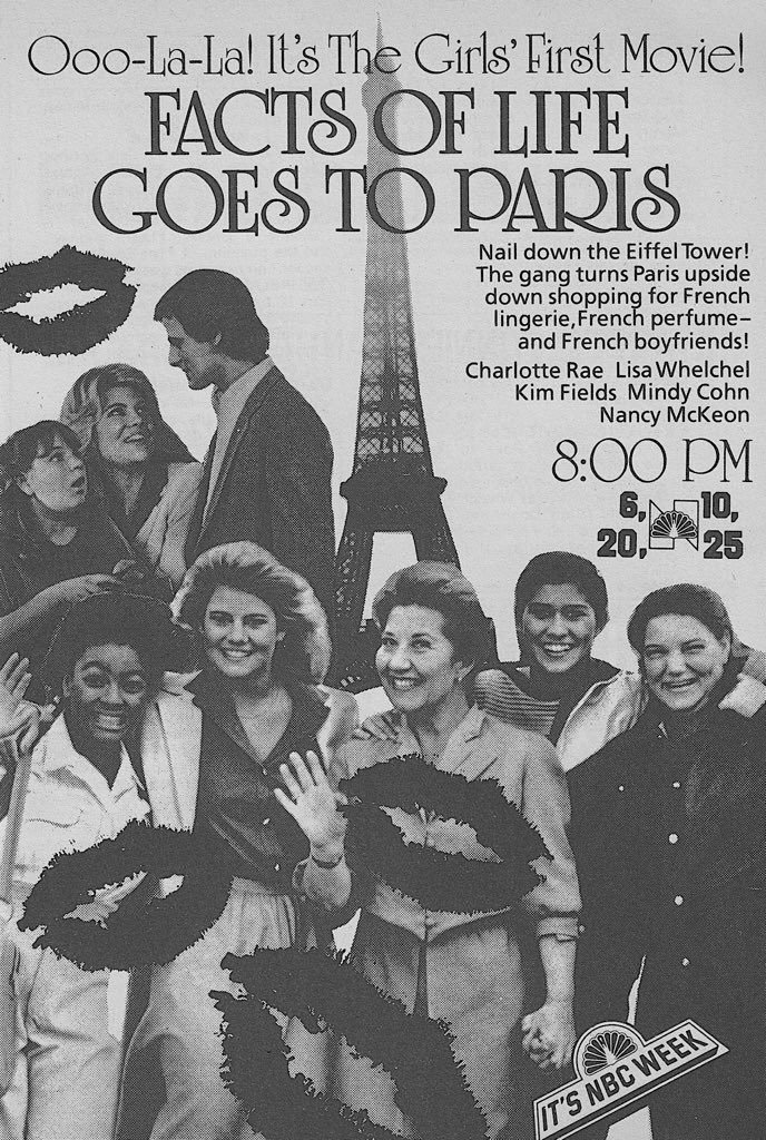 Постер The Facts of Life Goes to Paris